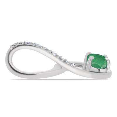 BUY 925 SILVER NATURAL EMERALD GEMSTONE PENDANT